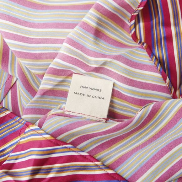 COPY - 【BRAND NEW】DOEN Adelana Silk Dress Le Marais Stripe - Picture 7 of 12